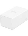 Κουτί για κάρτες και αξεσουάρ Ultimate Guard Twin Flip`n`Tray XenoSkin - Monocolor White  (200+ τεμ.) - 1t